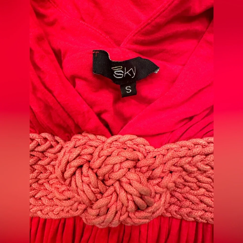 sky maxi red dress - Picture 3 of 3